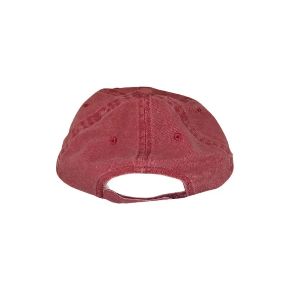 Washed Blush Pink Baseball Hat W/ Love Patch